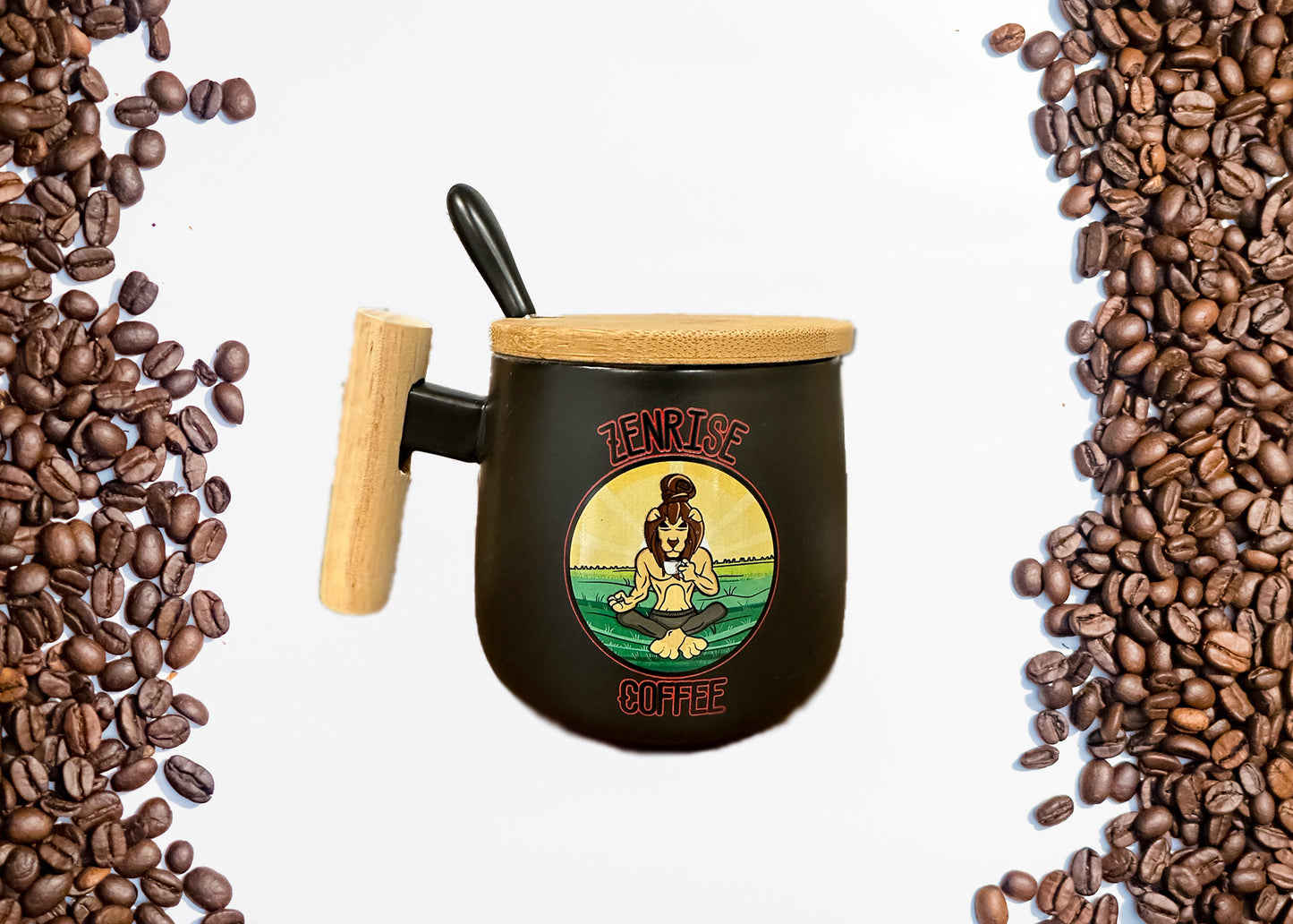 Black Coffee Mug
